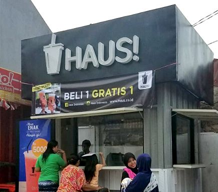 franhise kopi booth haus